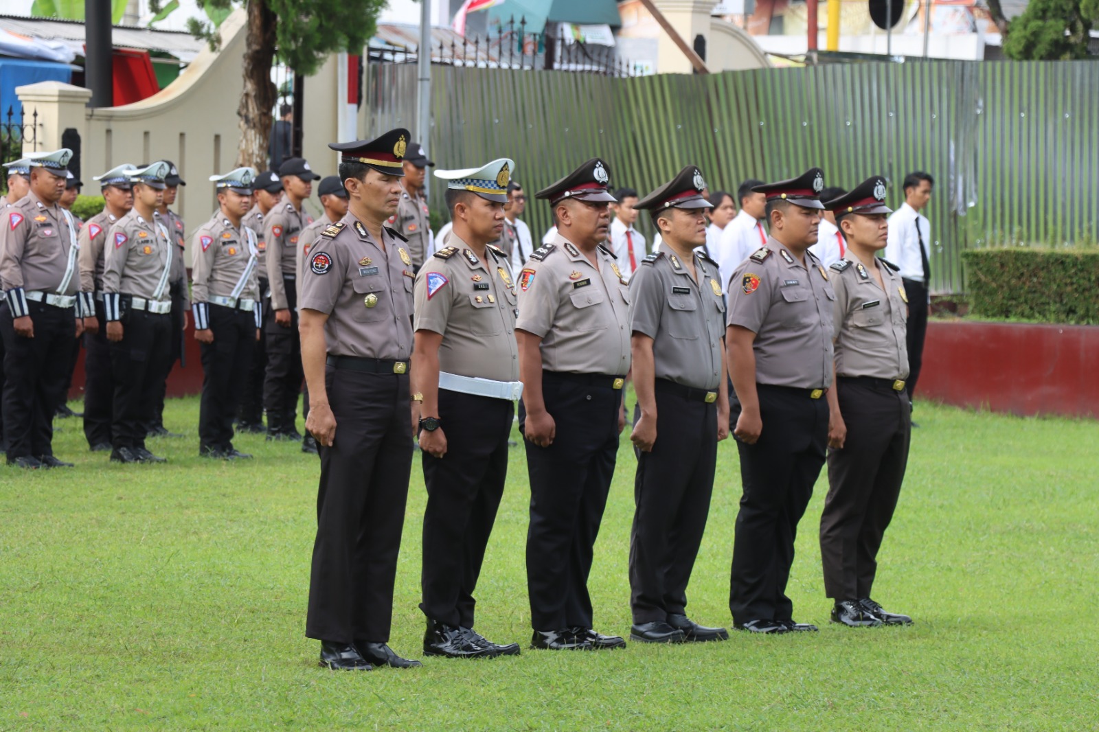 62 Personil Polres Kuningan Naik Pangkat Bingkai Warta