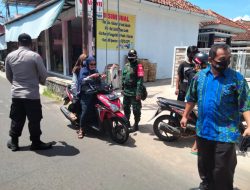 Petugas Gabungan Gelar Operasi Yustisi di Desa Baok