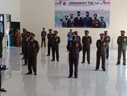 Dipimpin Presiden, Kodim 0615/Kuningan Upacara Virtual HUT ke-76 TNI