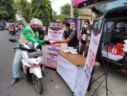 Hidupkan Semangat Sedekah, ACT Kuningan Gelar Operasi Makan Gratis “Samyang ACT”