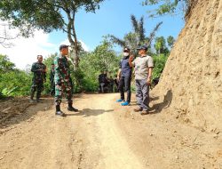 Dandim David Wujudkan Impian Warga, Buka Akses Jalan di Gunung Aci Subang