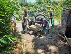 Mudahkan Akses Petani, Babinsa dan Poktan Bangun JUT