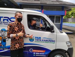 CSR BRI Peduli, PAM Tirta Kamuning Diberi Mobil