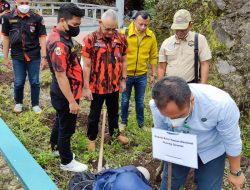 Peringati HMPI, Sapma PP Kabupaten Kuningan dan Katar Komara Binangkit Gelar Tanam Pohon dengan Pelajar