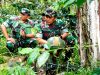 Puluhan Prajurit TNI AD Latihan Tempur di Gunung Tilu