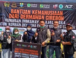 Peduli Korban Erupsi Gunung Semeru, ACT Kuningan Salurkan Bantuan Kemanusiaan