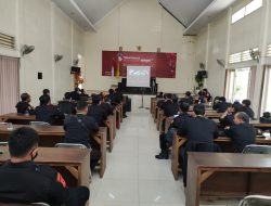 Serentak! Senkom Kuningan Ikuti Diklat Bela Negara Secara Virtual