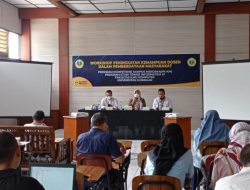 Meningkatkan Kemampuan Dosen, FKOM Uniku Gelar Workshop