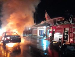 Pengemudi Mobil Terbakar Ternyata Warga Karangmangu