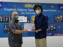 Kelvin “Top Model” Raih Juara III Lomba English Online Speech Competition