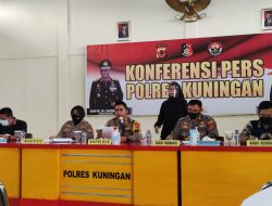 Ini Hasil Kinerja Polres Kuningan Selama Tahun 2021