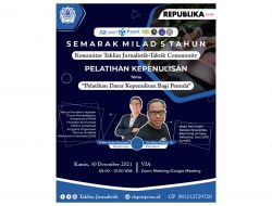Bersama Republika, Komunitas Taklim Jurnalistik Gelar Pelatihan Semarakkan HUT ke-5