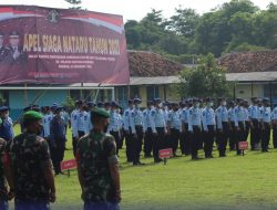 Lapas Kelas IIA Kuningan Ikuti Apel Nataru se-Wilayah III Ciayumajakuning