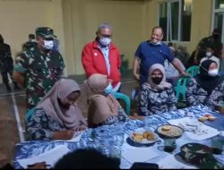 Mesranya Danrem 063/SGJ dan Bupati Kuningan di Desa Bunder, Vaksin di Malam Hari