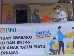 Gandeng BNI dan BRI, Uniku Sebar Paket Sembako