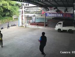 Terekam CCTV, Kecelakaan Mengerikan di Jalan Baru Ancaran