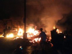 Gara-Gara Puntung Rokok, Panglong Seluas 0,5 Hektar di Ciawigebang Terbakar