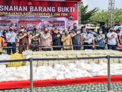 Kadivpas Kemenkumham Jabar Turut Musnahkan Ribuan Kilogram Sabu