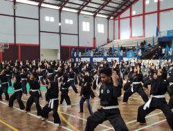 Eratkan Silaturahmi, Perguruan Silat Bima Suci Kuningan Gelar Latgab dan Halal Bilhalal
