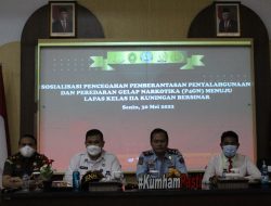 Dukung Kuningan Bersinar, Lapas Kelas IIA Teken MoU dengan BNN Kuningan