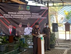 Rumah Restorative Justice Kejari Kuningan Diresmikan