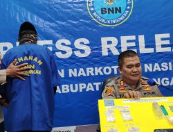 1,5 Tahun Jadi Pengedar, Warga Cigadung Berhasil Ditangkap BNN Kuningan