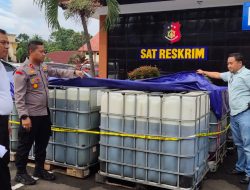 Timbun 11 Ton BBM Solar Subsidi, Warga Beber Ditangkap Polisi
