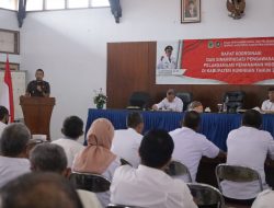 DPMPTSP Gelar Rakor Pengawasan Pengendalian Penanaman Modal