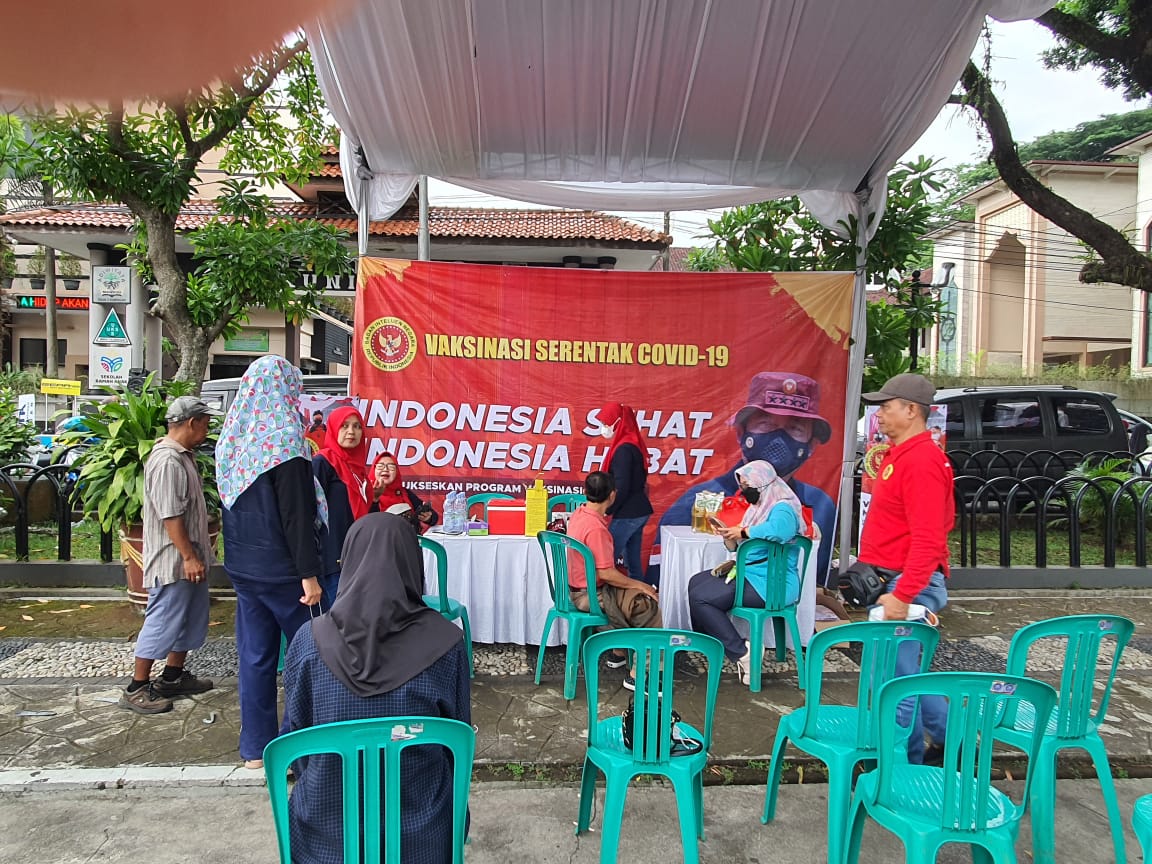 Manfaatkan Car free Day, BIN Buka Stand Vaksinasi - Bingkai Warta