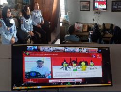 Lapas Kuningan Ikuti Giat Doa Bersama Secara Virtual Bersama Balitbang HAM
