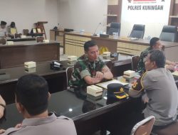 Analisa Bidang Keamanan, Pasis Seskoad Kunjungi Polres Kuningan