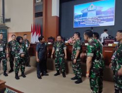 Ketua DPRD Kuningan Terima Kunjungan 14 Perwira Siswa Seskoad