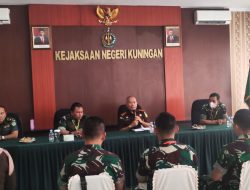 Kajari Kuningan Paparkan Metoda Restorative Justice Dihadapan Perwira Siswa
