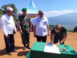 Danrem 063/SGJ dan Forkopimda Kuningan Gotong Royong Bangun Masjid di Mayana