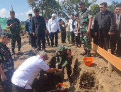 Peletakan Batu Pertama Tandai Pembangunan Gereja HKBP Kuningan
