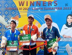 3 Atlet BMK Kuningan Berjaya di FORNAS KORMI Palembang