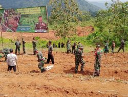Dukung Ketahanan Pangan, Kodim Kuningan Tanam Bibit Jagung Serentak