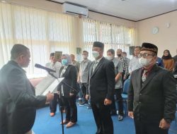 3 Pejabat Struktural di Uniku Resmi Dilantik