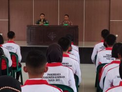 Dandim Kuningan Berikan Arahan dan Motivasi kepada Puluhan Paskibraka