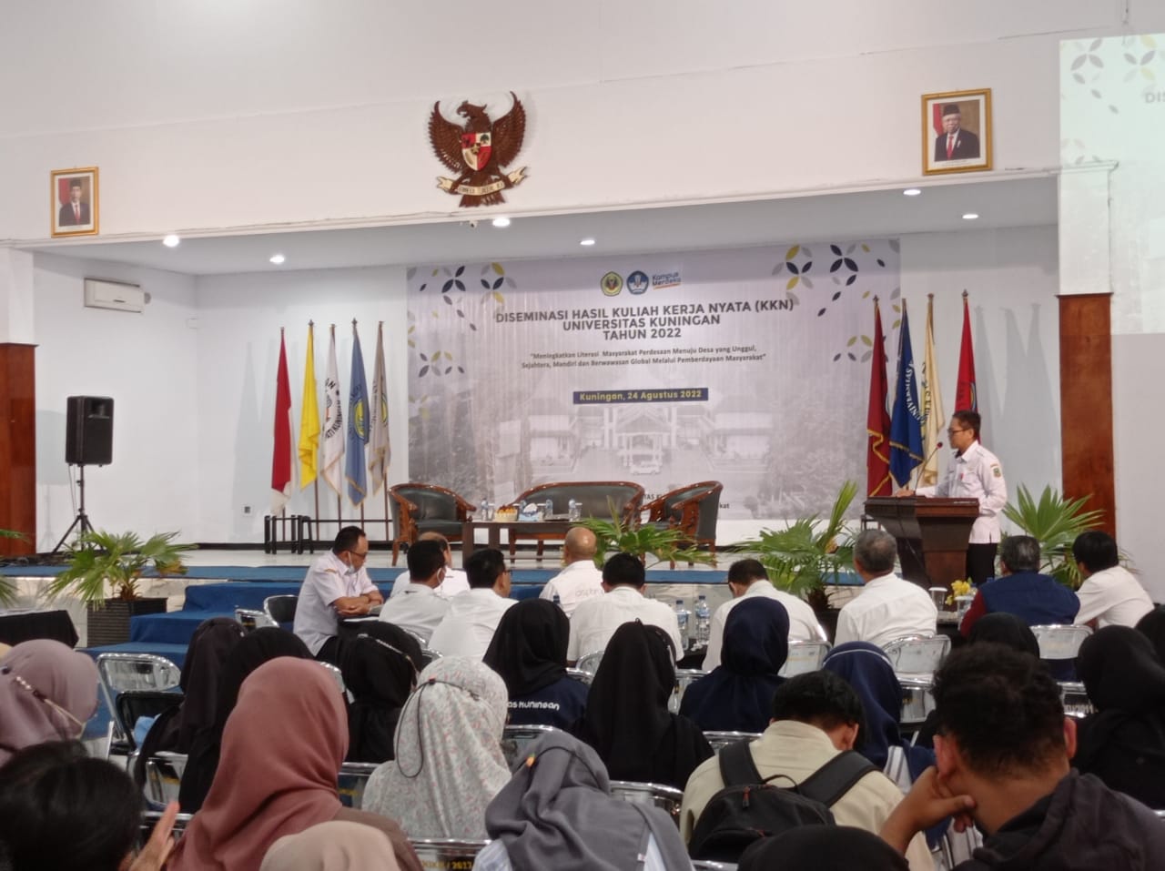 KKN Resmi Ditutup, LPPM Gelar Diseminasi Hasil KKN 2022 - Bingkai Warta