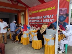 Warga Desa Bojong Mengantri, Migor Gratis Jadi Daya Perangsang dalam Vaksinasi BIN