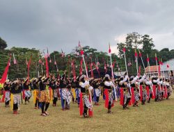 Ribuan Masyarakat Tumpah Ruah di Acara Sapton dan Panahan Tradisional