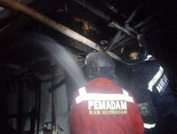 Tungku Bekas Masak Air Lupa Dimatikan, Sebuah Rumah di Susukan Terbakar