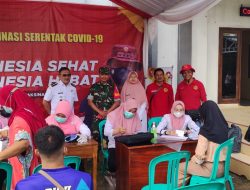 Ratusan Warga Desa Nanggela Antusias Mengikuti Vaksinasi BIN