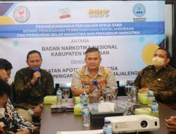 Komitmen Lawan Narkoba, BNN Teken MoU dengan Ikatan Apoteker Kuningan-Majalengka 