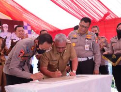 Polres Kuningan Resmikan Kampung Tertib Lalu Lintas