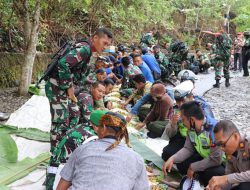 Perayaan HUT TNI di Kuningan, Masyarakat dan Tentara “Botram” di Batu Luhur