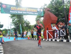 West Java Triathlon Warnai Rangkaian HUT TNI ke-77 Korem 063/SGJ