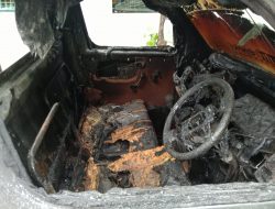 4 Unit Mobil Terbakar di Pabrik Roti Desa Sangkanmulya
