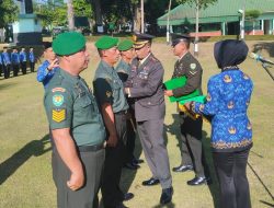 Tepat Hari Kesaktian Pancasila, Prajurit Kodim Kuningan Dapat Kenaikan Pangkat